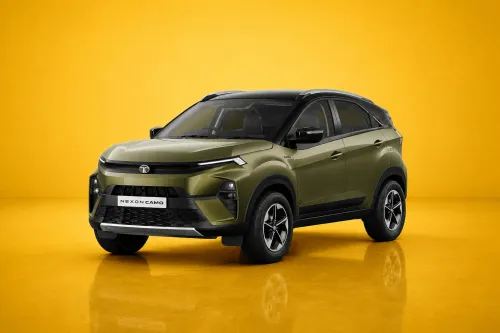 Tata Nexon CAMO Edition Launched at ₹9.99 Lakh